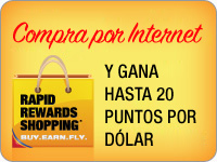 ¡Compra por Internet y gana hasta 20 puntos por dólar!