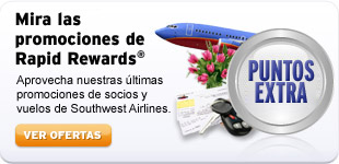 ¡Mira nuestras promociones de Rapid Rewards!