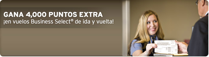 Gana otros 4,000 puntos con las tarifas Business Select® Gana otros 4,000 puntos con las tarifas Business Select®